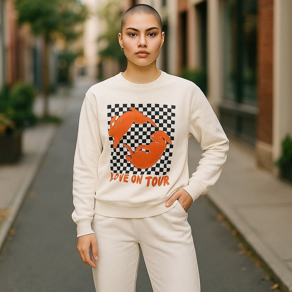 Harry Styles Love On Tour 2021 Official Crewneck Sweatshirt